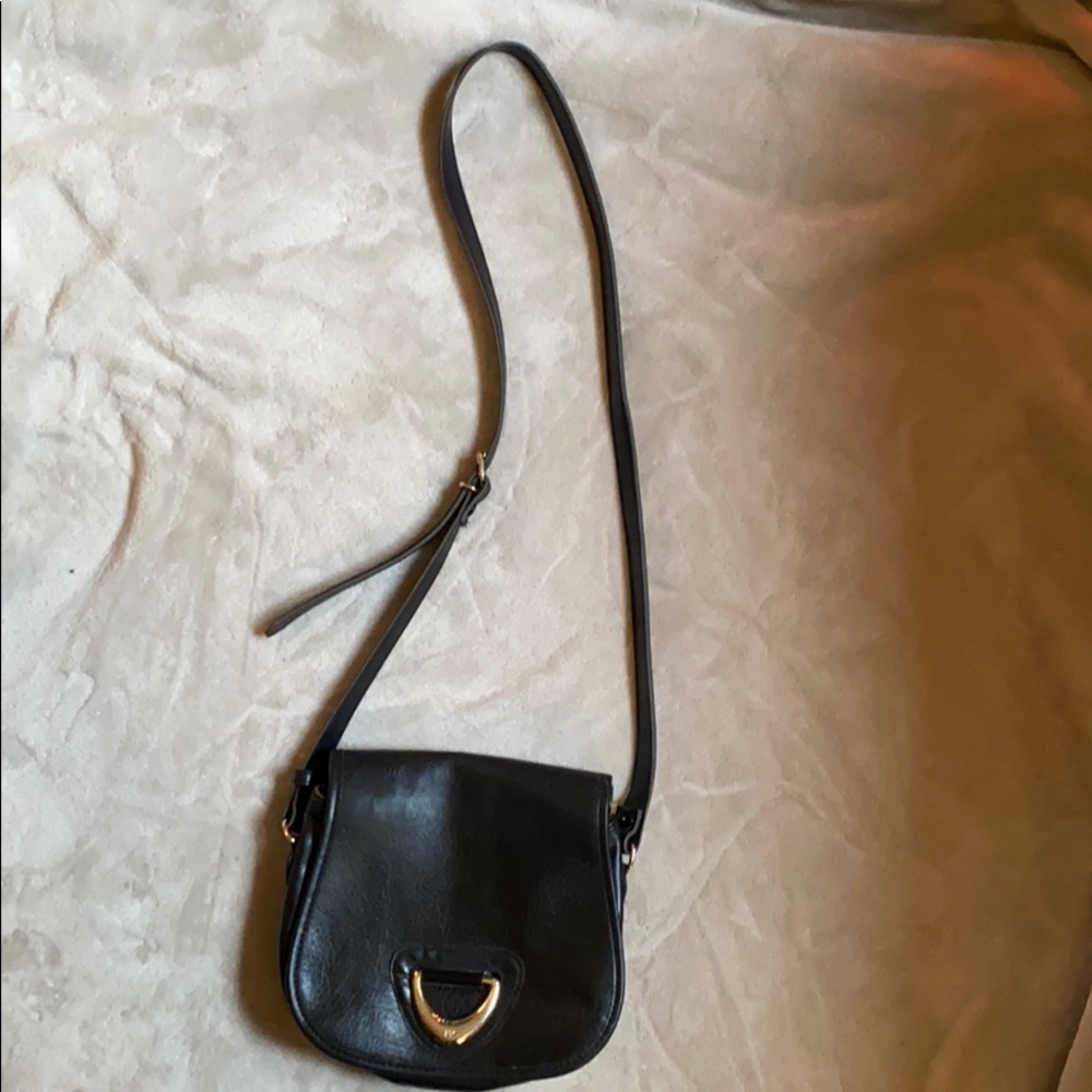 Vintage Dooney & Bourke Small Leather Satchel Bag